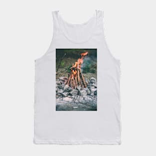 Camping Images Tank Top